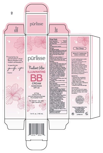 Radian Glow Illuminating Bb Cream Spf 30 (Tan Deep)